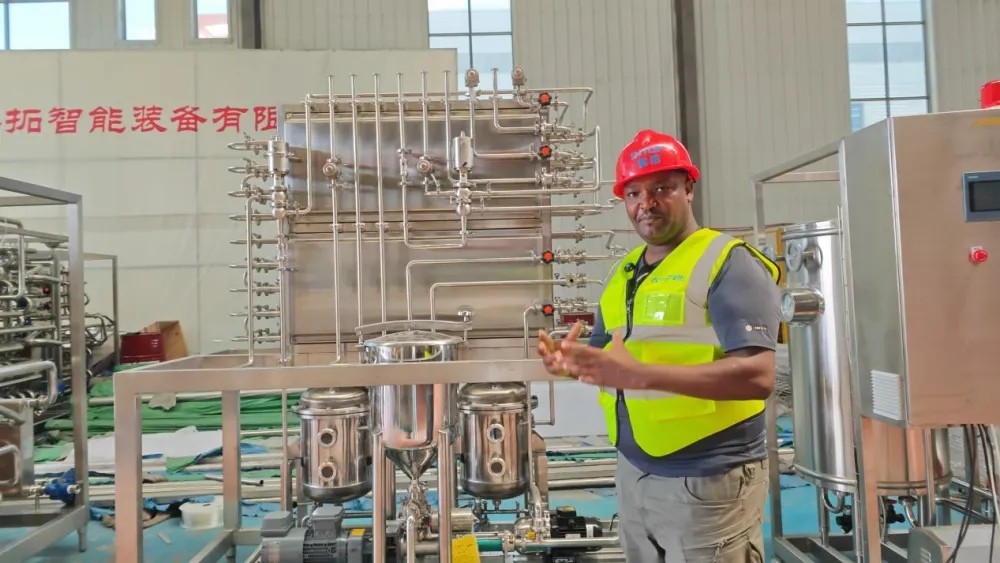 케냐 파트너, 심층적인 장비 검토를 위해 Intop Machinery로 복귀